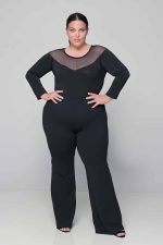 plus size παντελόνι καμπάνα