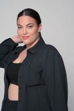 Πουκάμισο ανάλαφρο μαύρο με τσέπες - Image 3