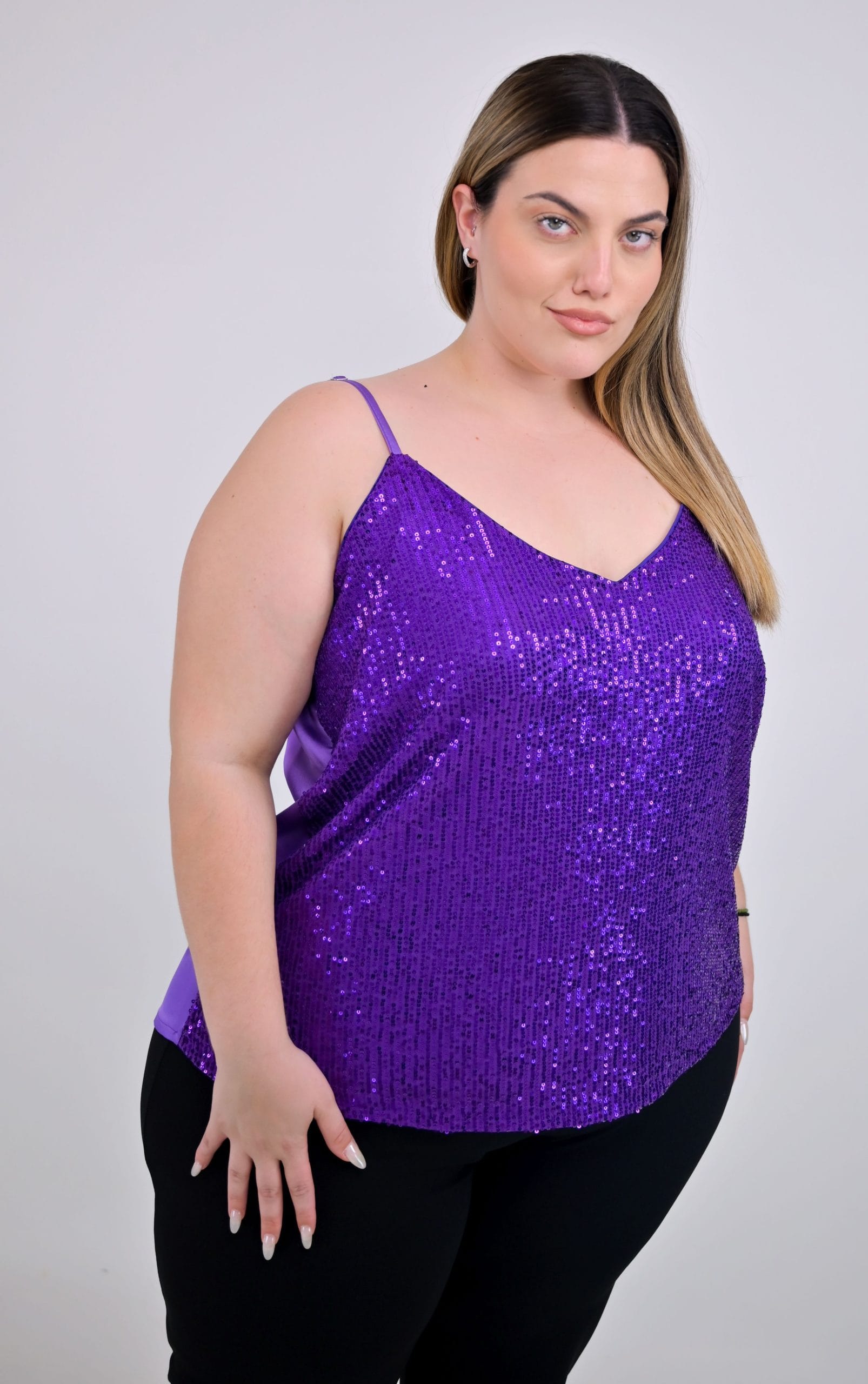 μωβ plus size lingerie