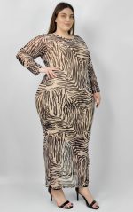 Φόρεμα Εμπριμέ Τούλινο - Image 3