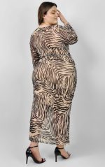 Φόρεμα Εμπριμέ Τούλινο - Image 4