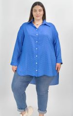 Πουκαμίσα  Πουά Μπλε - Image 3