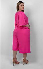 Ροζ Ολόσωμη Βερμούδα - Image 4