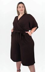 Καφέ Ολόσωμη Βερμούδα - Image 2