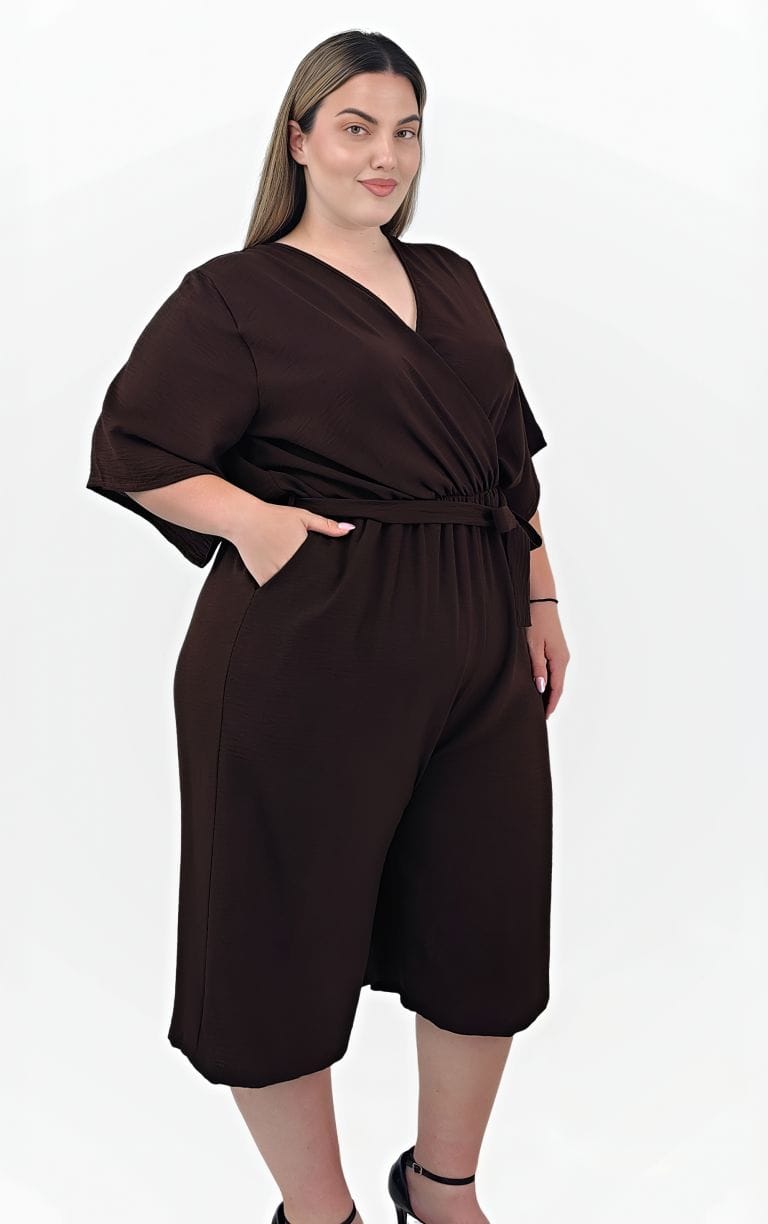 IMG_20250617_103918 Καφέ Ολόσωμη Βερμούδα - Image 3