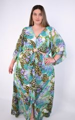Plus Size Φόρεμα Jungle Glam