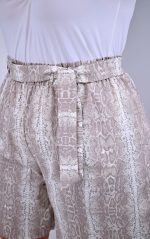 Βερμούδα Snake Print με Ζώνη - Image 6