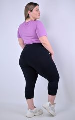 Κολάν Κάπρι Μαύρο Viscose - Image 4