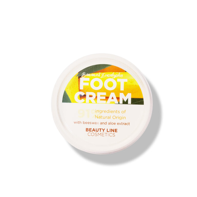 Κρέμα Ποδιών Beauty Line Μπανάνα & Ευκάλυπτος 100ml | Θρέψη
