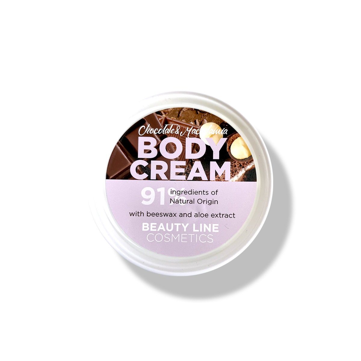 Κρέμα Σώματος Beauty Line Σοκολάτα & Μακαντέμια 250ml