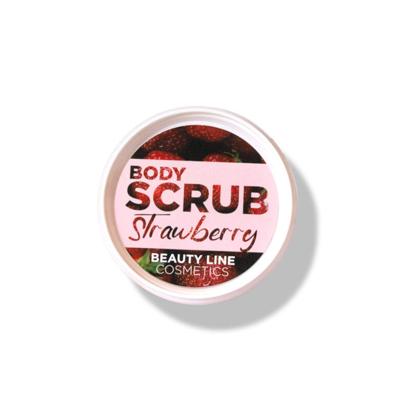 Scrub Σώματος Beauty Line με Άρωμα Φράουλα 250ml | Απολέπιση