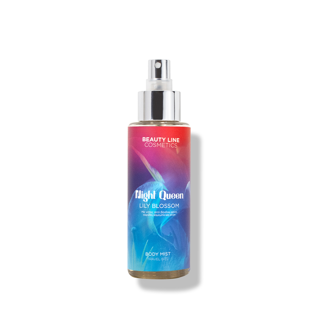 BODY MIST BEAUTY LINE 100ML NIGHT QUEEN LILY BLOSSOM