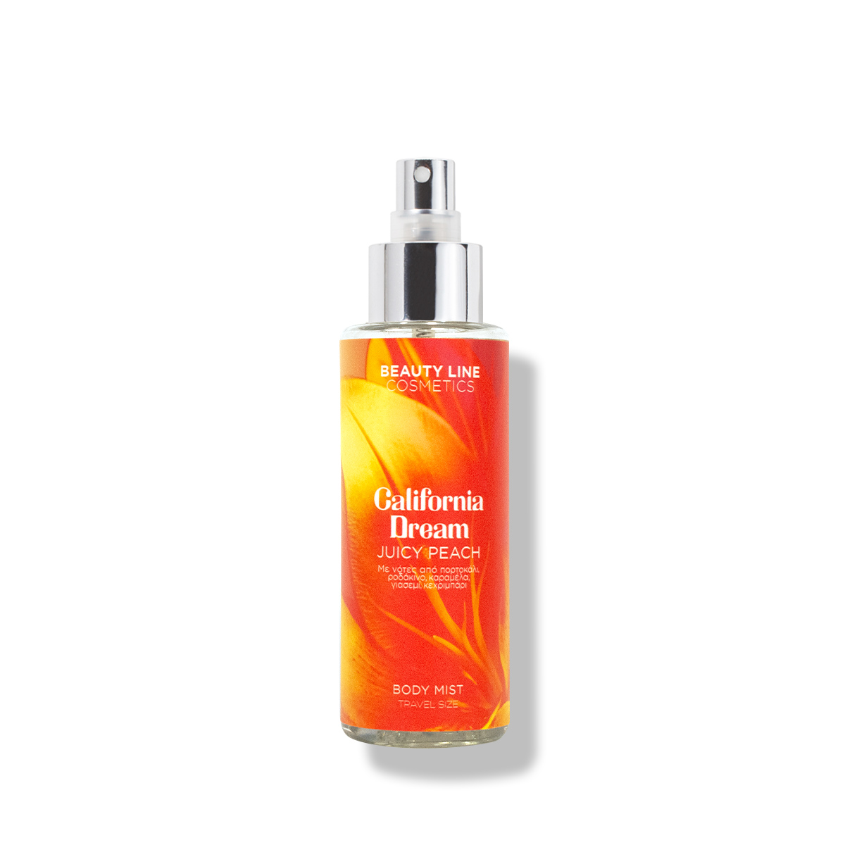 BODY MIST BEAUTY LINE 100ML CALIFORNIA DREAM JUICY PEACH