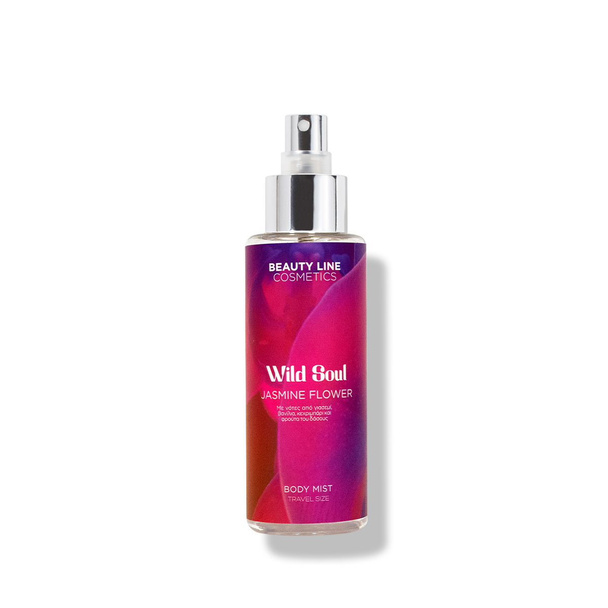BODY MIST BEAUTY LINE 100ML WILD SOUL JASMINE FLOWER