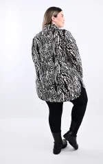 Μαύρη Πουκαμίσα με Τύπωμα Zebra - Image 6