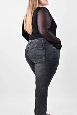 Τζιν Παντελόνι Γκρι - Ίσια Γραμμή - Image 5