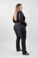 Τζιν Παντελόνι Γκρι - Ίσια Γραμμή - Image 4