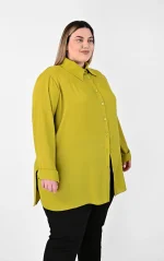 Πουκάμισο με Ανοίγματα στο Πλάι - 4 Χρώματα - Image 2